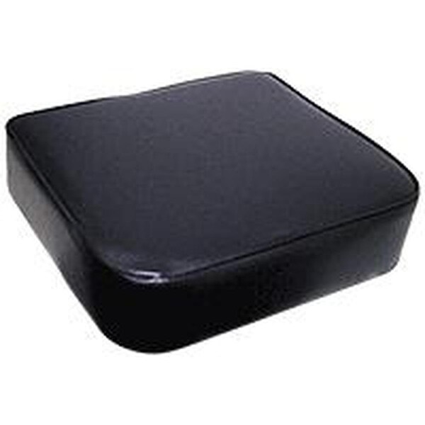 Aftermarket R6218 Seat Bottom, Black Vinyl on Wood Fits Cockshutt Early 30, Early 40 R6218-RIL - main